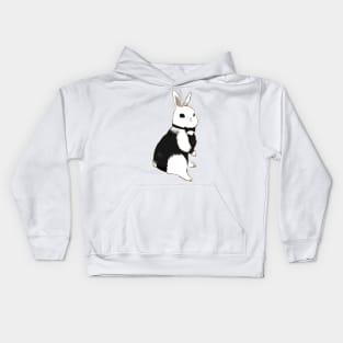 Bunny Barista - Bunny Cafe Kids Hoodie